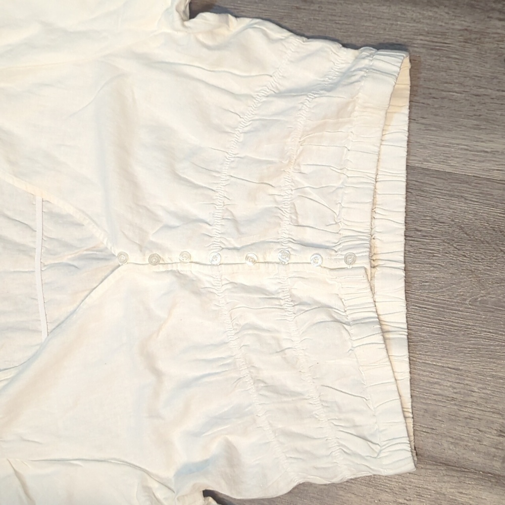 Marc New York Puff Sleeve Crop Top NWOT - Picture 3 of 4